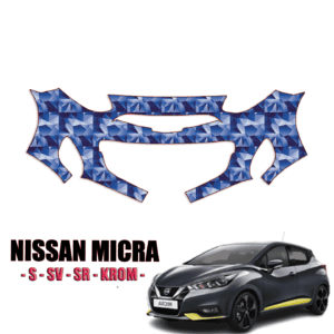 2015-2023 Nissan Micra – S, SV, SR, KROM Precut Paint Protection Kit – Front Bumper