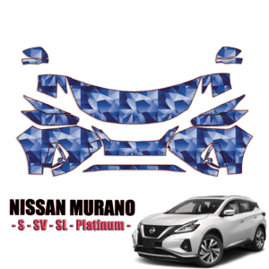 2019-2023 Nissan Murano – S, SV, SL, Platinum Precut Paint Protection Kit – Partial Front