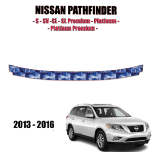 2013 – 2016 Nissan Pathfinder Precut Paint Protection Kit – Bumper Step