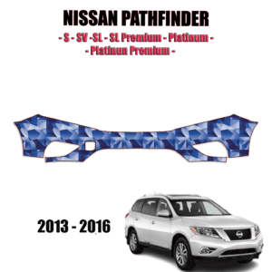 2013 – 2016 Nissan Pathfinder Precut Paint Protection Kit – Front Bumper