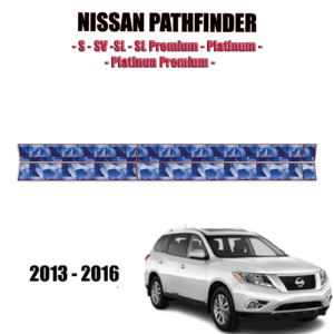 2013-2016 Nissan Pathfinder – Precut Paint Protection Kit – Rocker Panels