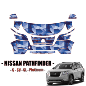 2022 Nissan Pathfinder Precut Paint Protection Kit – Partial Front