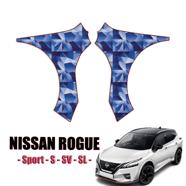 2020-2022 Nissan Rogue Sport Precut Paint Protection Kit – Full Front Fenders