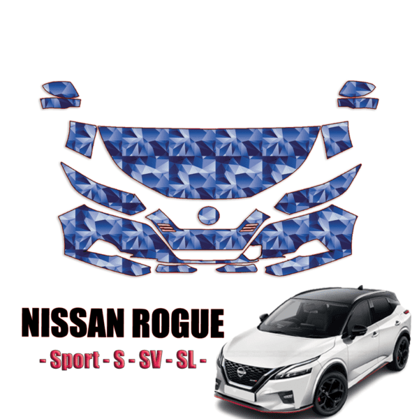 2020-2022 Nissan Rogue Sport Precut Paint Protection Kit – Partial Front