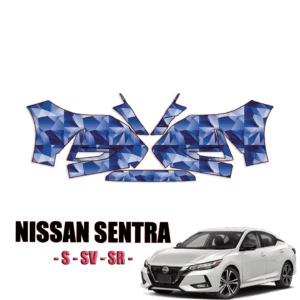 2020-2023 Nissan Sentra – S, SV, SR Precut Paint Protection Kit – Front Bumper