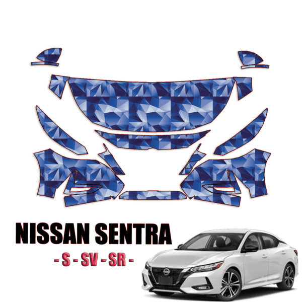 2020-2023 Nissan Sentra – S, SV, SR PPF Kit Precut Paint Protection Kit – Partial Front