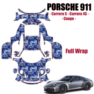 2020-2024 Porsche 911 Carrera Coupe Precut Paint Protection Kit – Full Vehicle Wrap