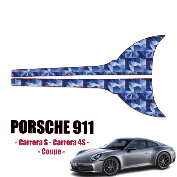 2020-2024 Porsche 911 Carrera Coupe Precut Paint Protection Kit – Rocker Panels