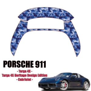 2021-2022 Porsche 911 – Targa 4S, Targa 4S Heritage Design Edition Paint Protection – Tailgate (Assembly)