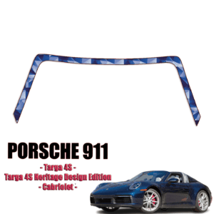2021 Porsche 911 Targa 4S Heritage Design Edition Precut Paint Protection Kit – A Pillar