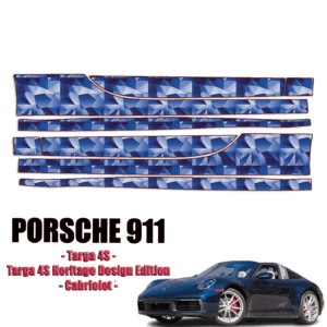 2021 Porsche 911 Targa 4S Heritage Design Edition Precut Paint Protection Kit – Rocker Panels