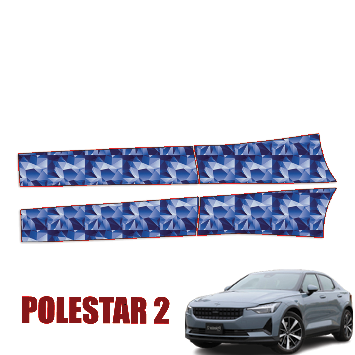 2021-2023 Polestar 2 Precut Paint Protection Kit – Rocker Panels