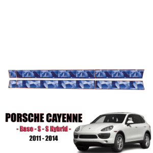 2011 – 2014 Porsche Cayenne – Base, S, S Hybrid Precut Paint Protection Film – Rocker Panels