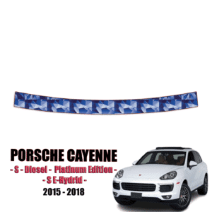 2015-2018 Porsche Cayenne – S, Diesel, Platinum Edition, S E-Hybrid Precut Paint Protection Kit – Bumper Step