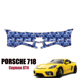 2020-2023 Porsche 718 – Cayman GT4 Precut Paint Protection Kit – Rear Bumper