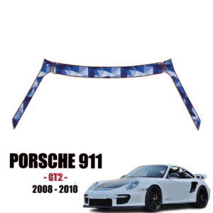 2008 – 2010 Porsche 911 – GT2 Pre Cut Paint Protection Kit – A Pillars + Rooftop