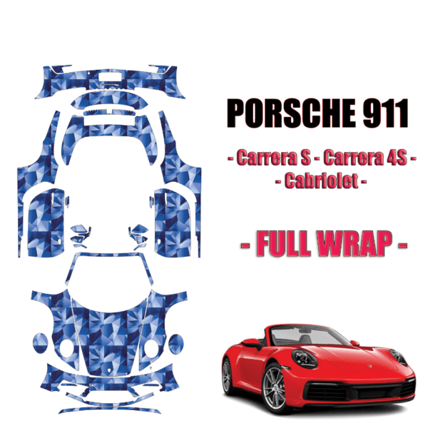2020 -2022 Porsche 911 Carrera S – Paint Protection Kit – FULL WRAP VEHICLE