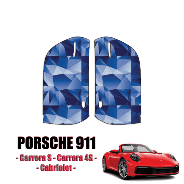 2020-2024 Porsche 911 Carrera Cabriolet Precut Paint Protection Kit – Full Doors