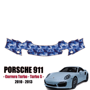 2010 – 2013 Porsche 911 – Carrera Turbo, Turbo S Precut Paint Protection Kit – Front Bumper