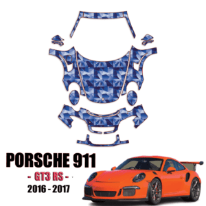 2016-2017 Porsche 911 GT3 RS Precut Paint Protection Kit – Full Front+