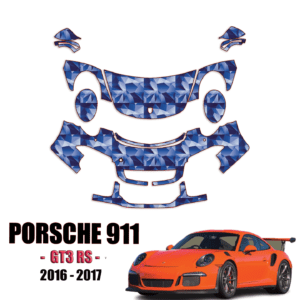 2016-2017 Porsche 911 GT3 RS Precut Paint Protection Kit – Partial Front
