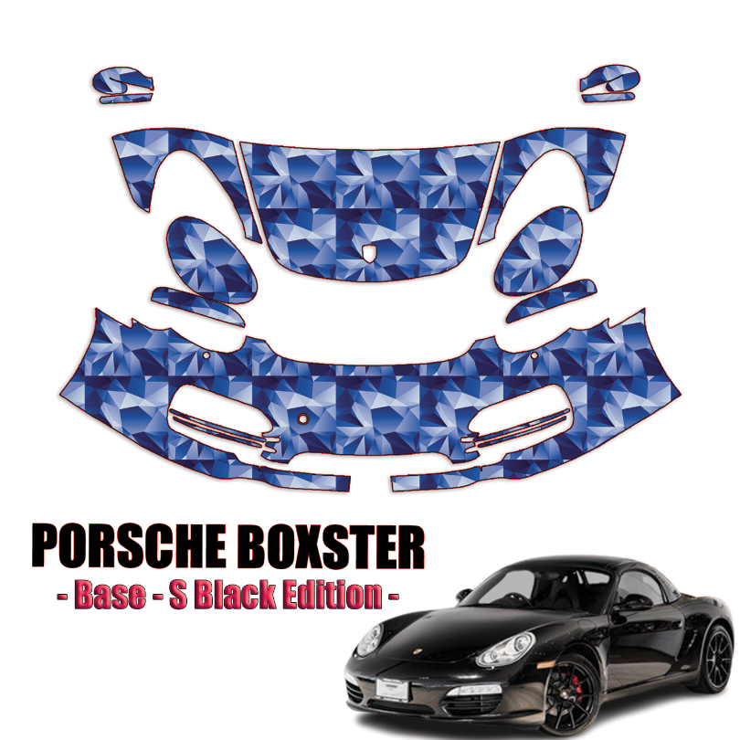 2009-2012 Porsche Boxster Precut Paint Protection Kit – Partial Front