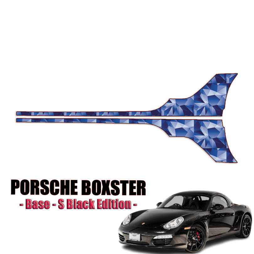 2009-2012 Porsche Boxster Precut Paint Protection Kit – Rocker Panels