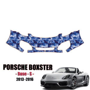 2013 – 2016 Porsche Boxster – Base, S  Precut Paint Protection Kit – Front Bumper