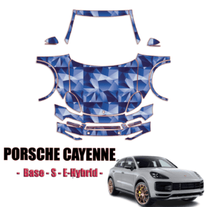 2019-2022 Porsche Cayenne – Base, S, E-Hybrid Pre Cut Paint Protection Kit-Full Front