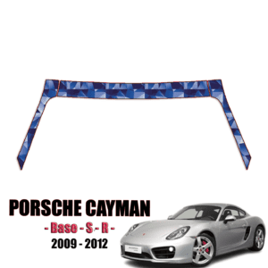2009 – 2012 Porsche Cayman – Base, S, R Pre Cut Paint Protection Kit – A Pillars + Rooftop
