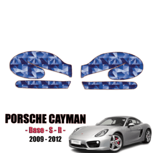 2009 – 2012 Porsche Cayman – Base, S, R Precut Paint Protection Kit – Mirrors