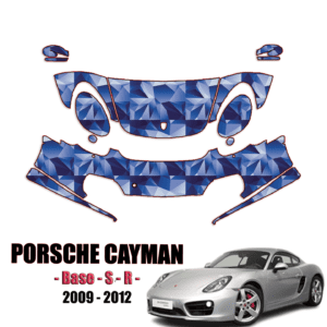 2009-2012 Porsche Cayman – Base, S, R Pre Cut Paint Protection Kit – Partial Front