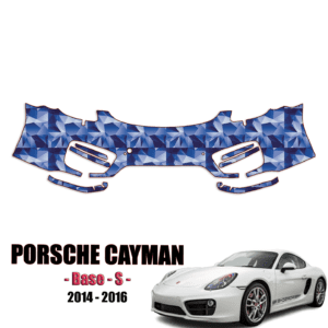 2014 – 2016 Porsche Cayman – Base, S Precut Paint Protection Kit – Front Bumper