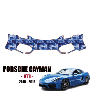 2015 – 2016 Porsche Cayman GTS Precut Paint Protection Kit – Front Bumper