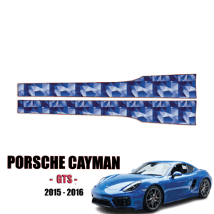 2015 – 2016 Porsche Cayman GTS Precut Paint Protection Kit – Rocker Panels