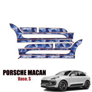 2022-2024 Porsche Macan-Base, S Precut Paint Protection Film Rocker Panels