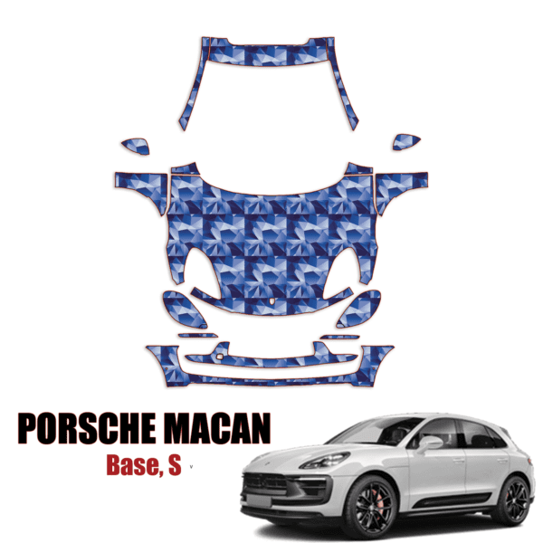 2022-2024 Porsche Macan Precut Paint Protection Kit – Full Front
