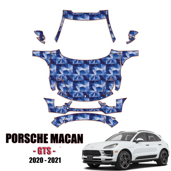 2020-2021 Porsche Macan GTS Precut Paint Protection PPF Kit – Full Front+