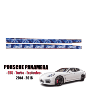 2014-2016 Porsche Panamera – GTS, Turbo, Exclusive Precut Paint Protection Kit – Rocker Panels