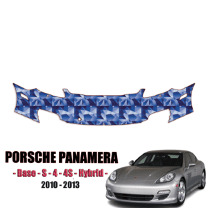 2010-2013 Porsche Panamera – Base, S, 4, 4S, Hybrid Precut Paint Protection Kit – Front Bumper
