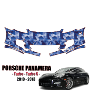 2010-2013 Porsche Panamera Turbo, Turbo S Precut Paint Protection Kit – Front Bumper