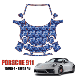 2017-2019 Porsche 911 Targa 4 Precut Paint Protection Kit – Full Front