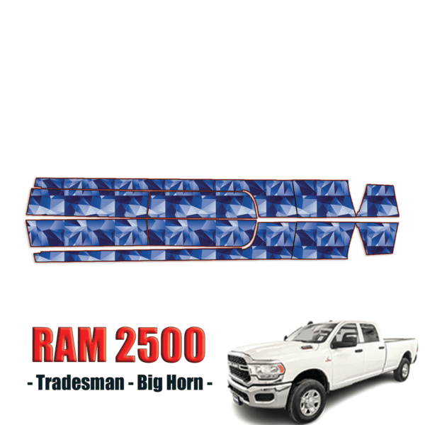 2019-2021 Ram 2500 Precut Paint Protection PPF Kit – Rocker Panels