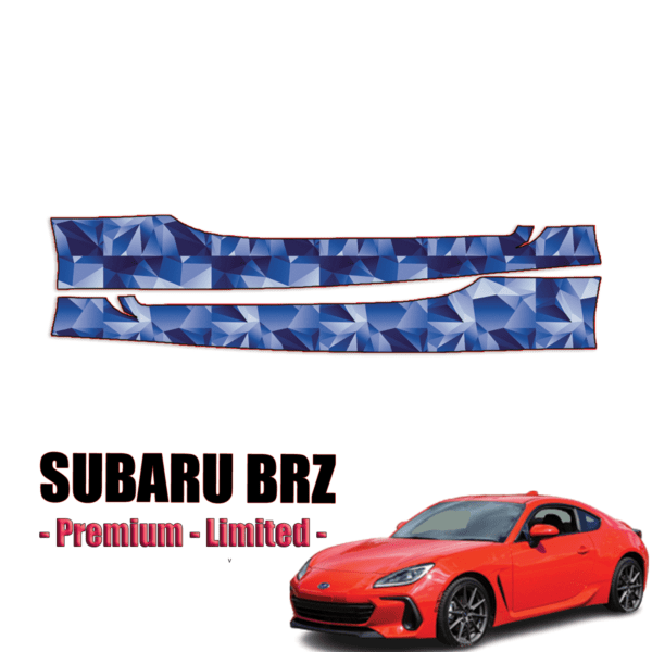 2022-2024 Subaru BRZ – Premium, Limited Precut Paint Protection Kit Rocker Panels