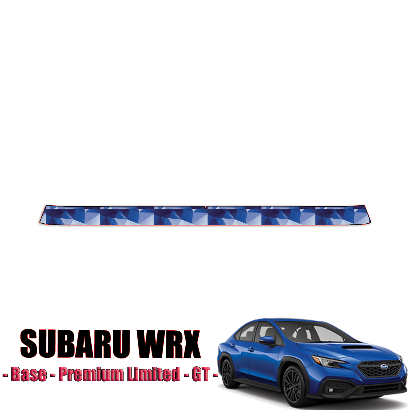 2022-2024 Subaru WRX Precut Paint Protection Kit – Bumper Step