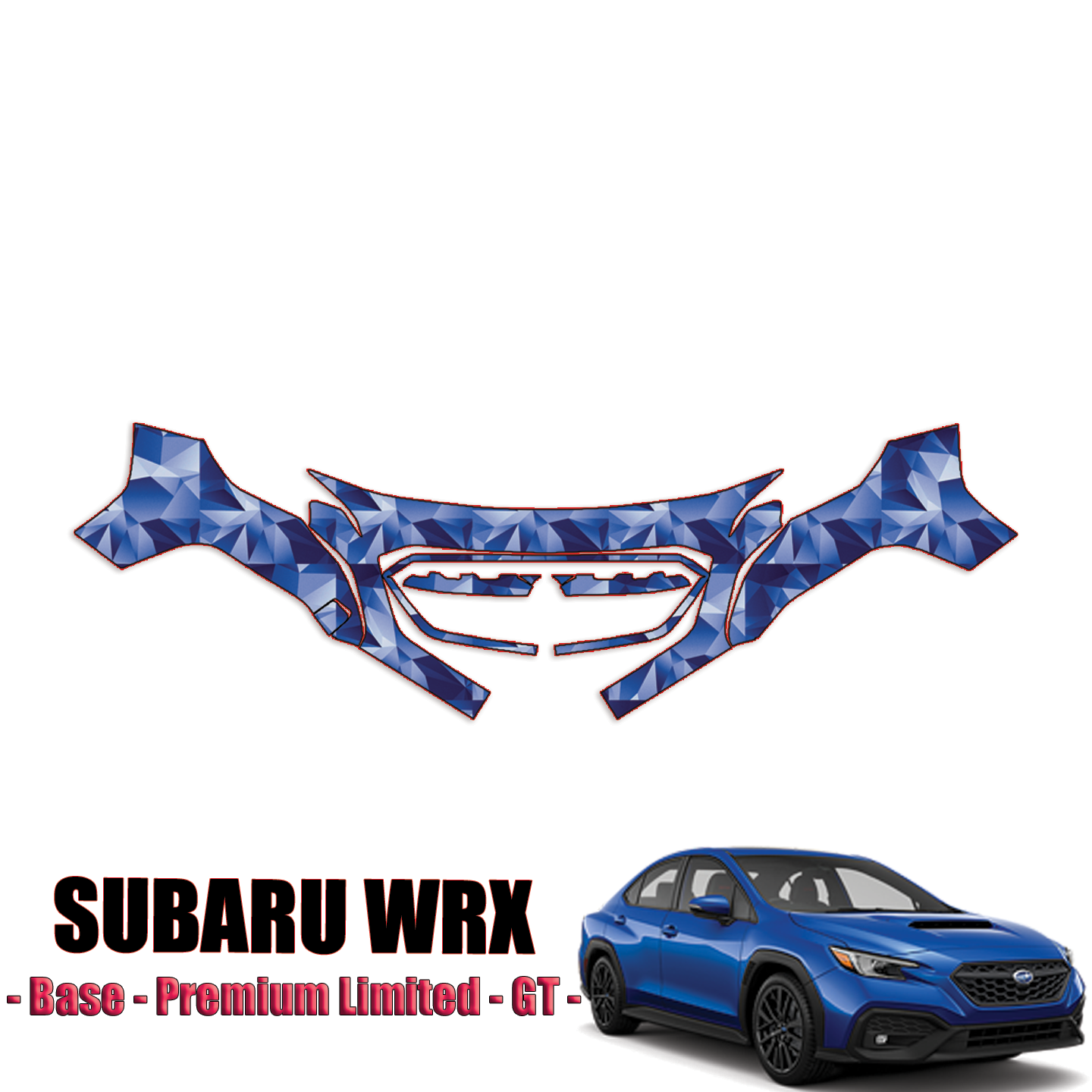 2022-2023 Subaru WRX Precut Paint Protection Kit – Front Bumper