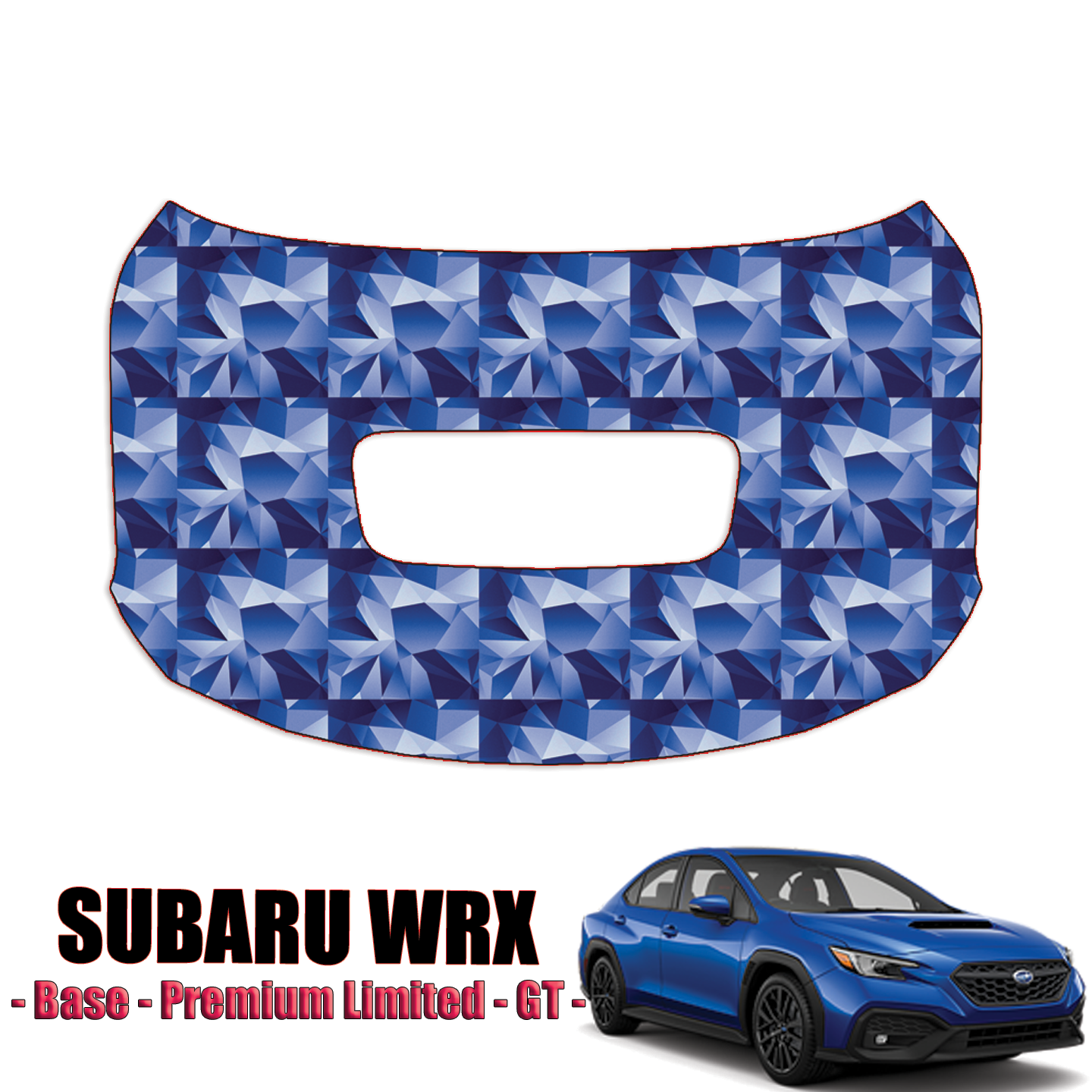 2022-2023 Subaru WRX Base, Premium Limited, GT Paint protection Kit – Full Hood