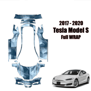 2017 – 2021 Tesla Model S Paint Protection Kit – Full Vehicle Wrap (PPF)