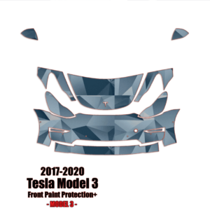 2017 – 2022 Tesla Model 3 Precut Paint Protection PPF Kit – Highway Package