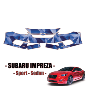 2020-2023 Subaru Impreza Sport Sedan Precut Paint Protection Kit – Front Bumper